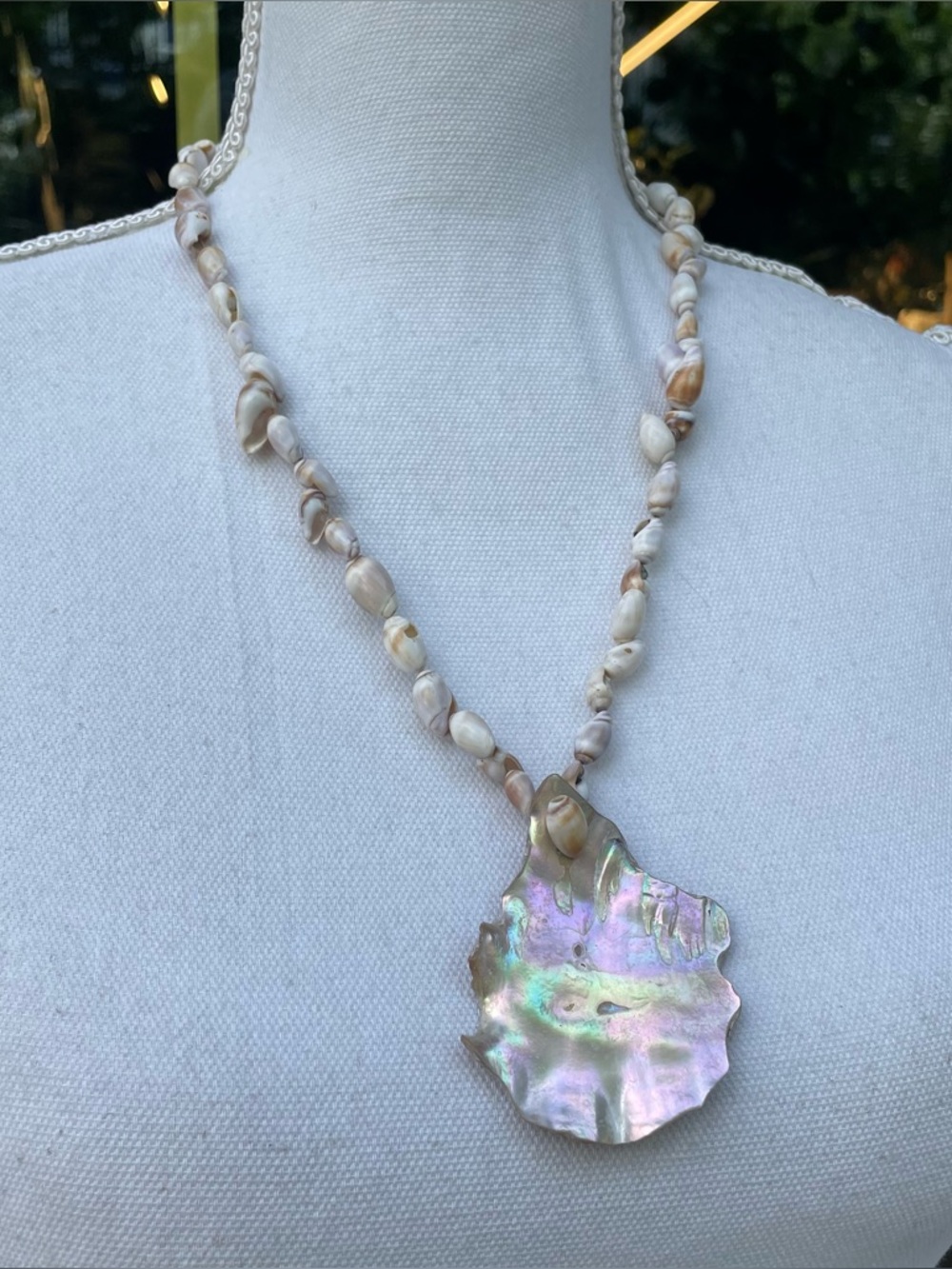 Handmade Mermaid Seashell Necklace